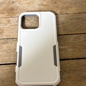 White and Gray Protective Phone Case